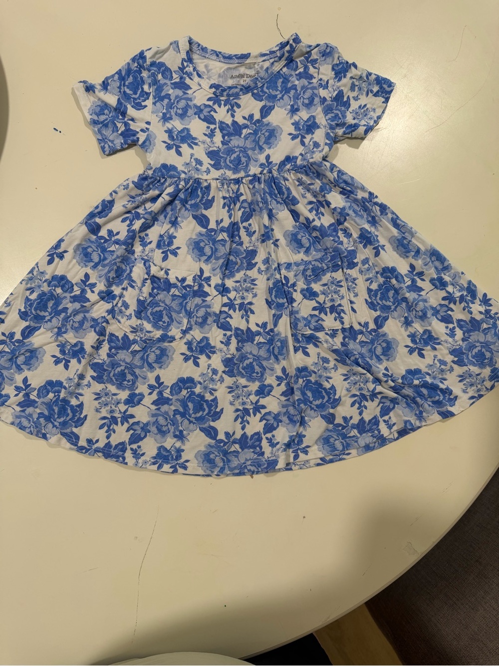 Angel Dear Bamboo Floral Twirl Dress